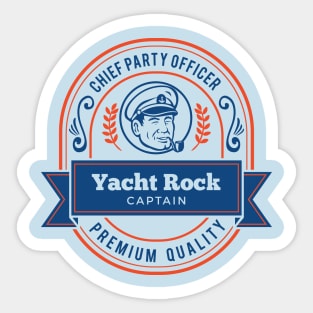 Yacht Rock Sticker